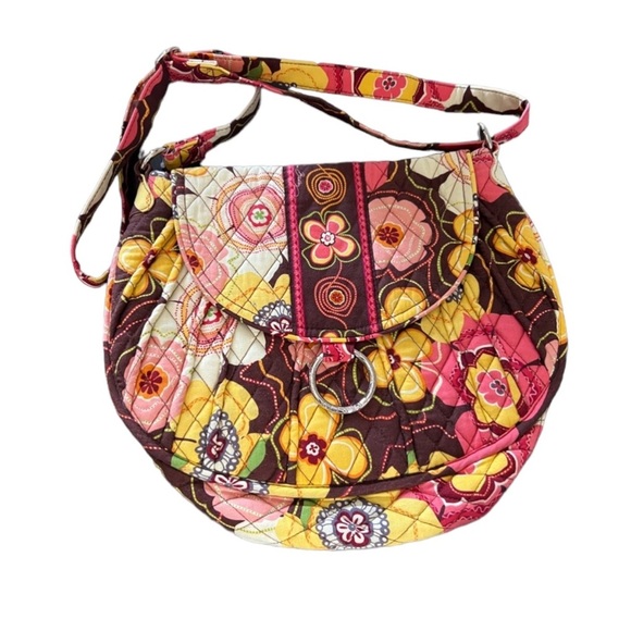 Vera Bradley Handbags - Vintage Print Vera Bradley Crossbody Bag/Purse Medium Size
